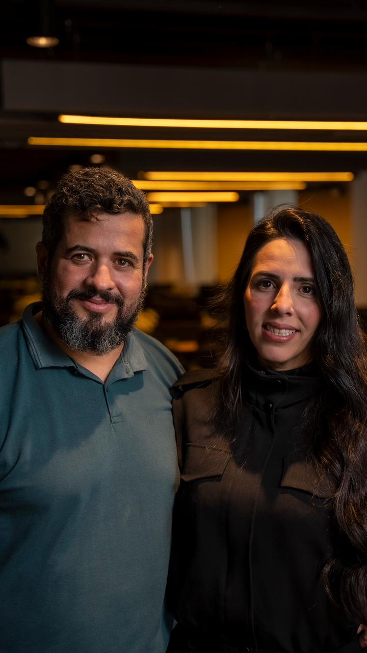 Marlon França e Mariana Mendonça, da Unlockify